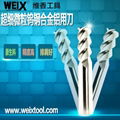 WEIX Solide Carbide 2Flutes/4Flutes Square End Mill for HRC45 3