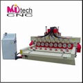 CNC Router Machine with 4 Axis Funtion