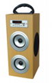 portable wooden speaker 1