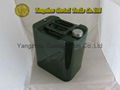 30 liter high grade aluminum cover metal gas jerry can carrier 1