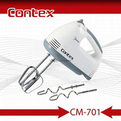 100W  HAND MIXER WITH TWO HOOKS AND ejection button