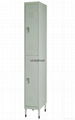 cheap 2 tiers door steel locker for sale