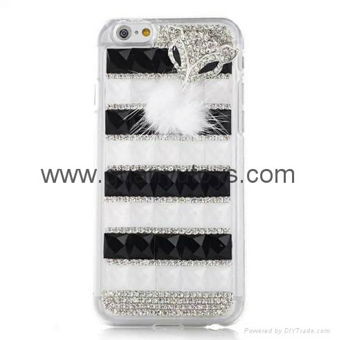 iphone 5.5inch 4.7inch 5s 4s case with diamond