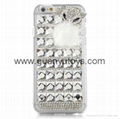 iphone 5.5inch 4.7inch 5s 4s case with diamond 4