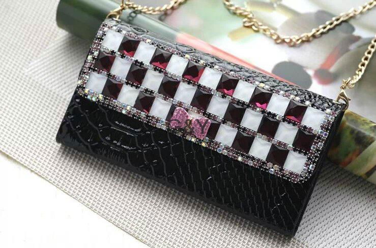 new diamond The purse handbag case for iphone6 plus 4.7inch and 5s phone case 5