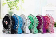 new diamond mini usb fan