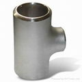 Stainless Steel Seamless ASTM Butt Welding Short Radius Pipe Tee 1