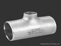 Stainless Steel Seamless ASTM Butt Welding Short Radius Pipe Tee 2