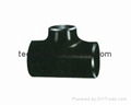 Carbon steel ASME B16.9 equal tee  pipe fittings