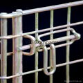 Zinc plated mobile wire mesh container 1