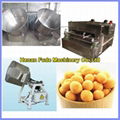 Flour coated peanut machine