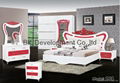 uv high gloss mdf  modern adult bedroom