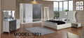 high gloss mdf  modern bedroom set home furniture 1