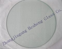 round toughened  glass for glass table