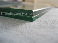 12.76MM laminated  toughened glass for curtain wall 