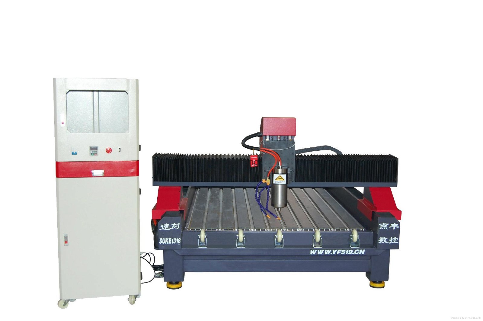 2015 hot sale 1300*1800mm cnc stone machine in engraving and embossing