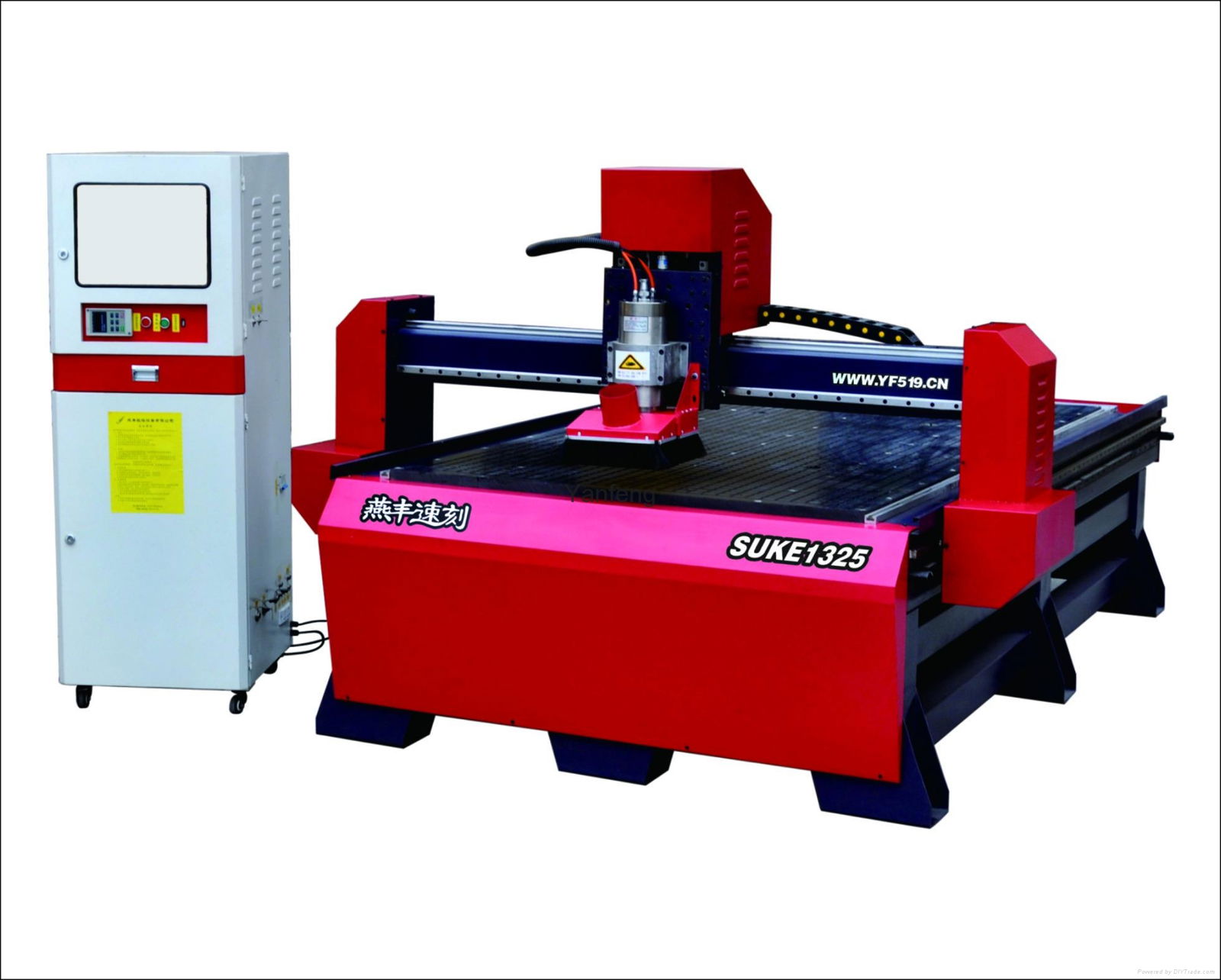 factory supply wood carving 1325 cnc servo machine for dood and cabinet
