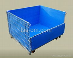 Wire mesh storage cage