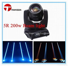 High Precision 200W 5r  Beam Light Stage Light Moving Head Light for Disco