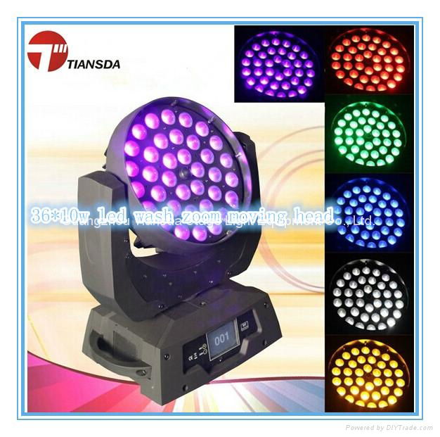 Perfect 36PCS10W 4in1 LED Moving Head Wash Zoom Light 2