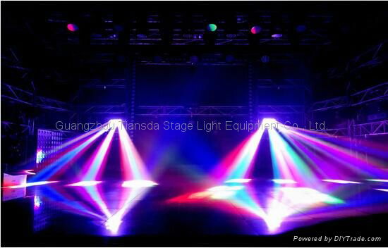 8PCS10W LED Spider Beam Moving Head Light for Bar Disco Show 3