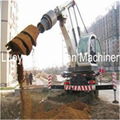 Truck mounted movable Rotary piling Rig 1