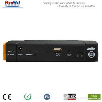 16,800mAh automobile battery starter with 3 LED lights