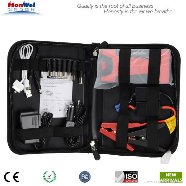 Mini Emergency Multifunction Car Battery Booster Pack Jump Box 2