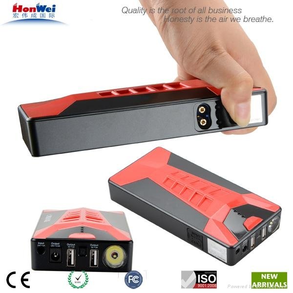 Mini Emergency Multifunction Car Battery Booster Pack Jump Box 3