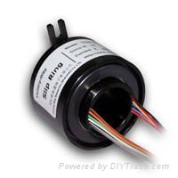 Mini through holes slip ring