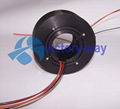 Waterproof slip ring for marine vessels