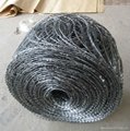 Razor wire flat wrap coil
