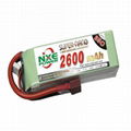 NXE2600mAh-25C-18.5V Softcase RC Helicopter Battery 1