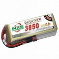 NXE3850mAh-70C-22.2V Softcase RC Helicopter Lipo Battery 1