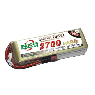 NXE2700mAh-70C-7.4V Softcase RC Helicopter Battery