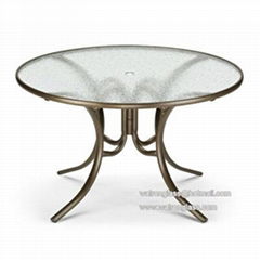 Round Patio Glass Table Top