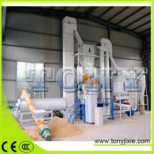 Long Using Life and High Quality Wood Pellet/Feed pellet Making Line Exported to 2