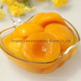  U.S. Canned sweet peach yellow peach canned fresh fruit vegetable 5
