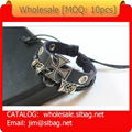 2015 HOT SALE mens leather bracelet 1