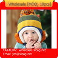 2015 hot sale baby cotton hat 3