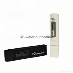 Water total dissolved solids testing TDS meter