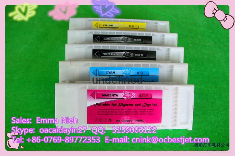 Compatible ink cartridge for epson T3000T5000T7000
