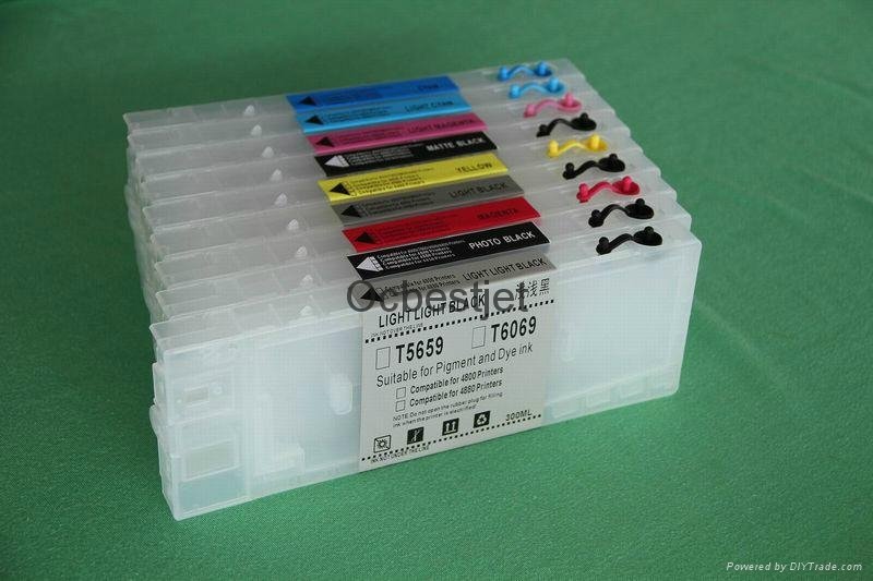 Epson 4000 7600 9600 4880 4800 refill ink cartridge 5