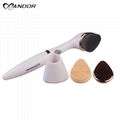 Electric Private Label Customize Logo Facial Cleansing Brush Makeup Brush 2