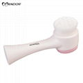 Newly Design Two-sided Stand Facial Brush for Face Skin Care Cleansing Brush 5