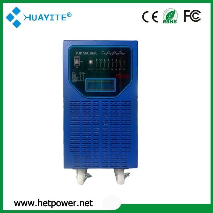4KW solar inverter 4000w solar power inverter with charger controller inside 