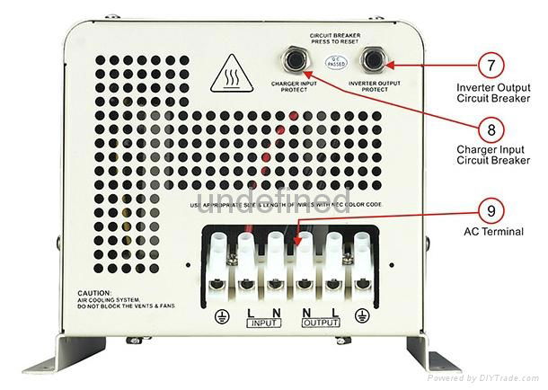 Power inverter for 3000W with pure sine wave 3kw home inverter  4