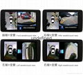 360 degree car all round bird view car parking System with 4 channel camera dvr  1