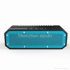 IPX7 wireless waterproof bluetooth speaker built-in power bank