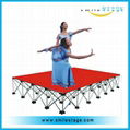 Promotion of aluminum stage for show